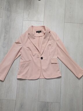 Light Pink Single-Button Tailored Blazer by New Look
